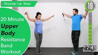 25 Minute Resistance Band Upper Body Workout - 24 Resistance Band