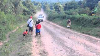 Walking outside Jinka, Ethiopia