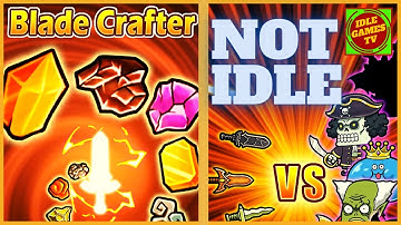 CRAFT 50 BLAES in Blade Crafter Game, beginner tips and tricks, guide, review, android gameplay