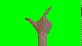 Female hand zoom in
