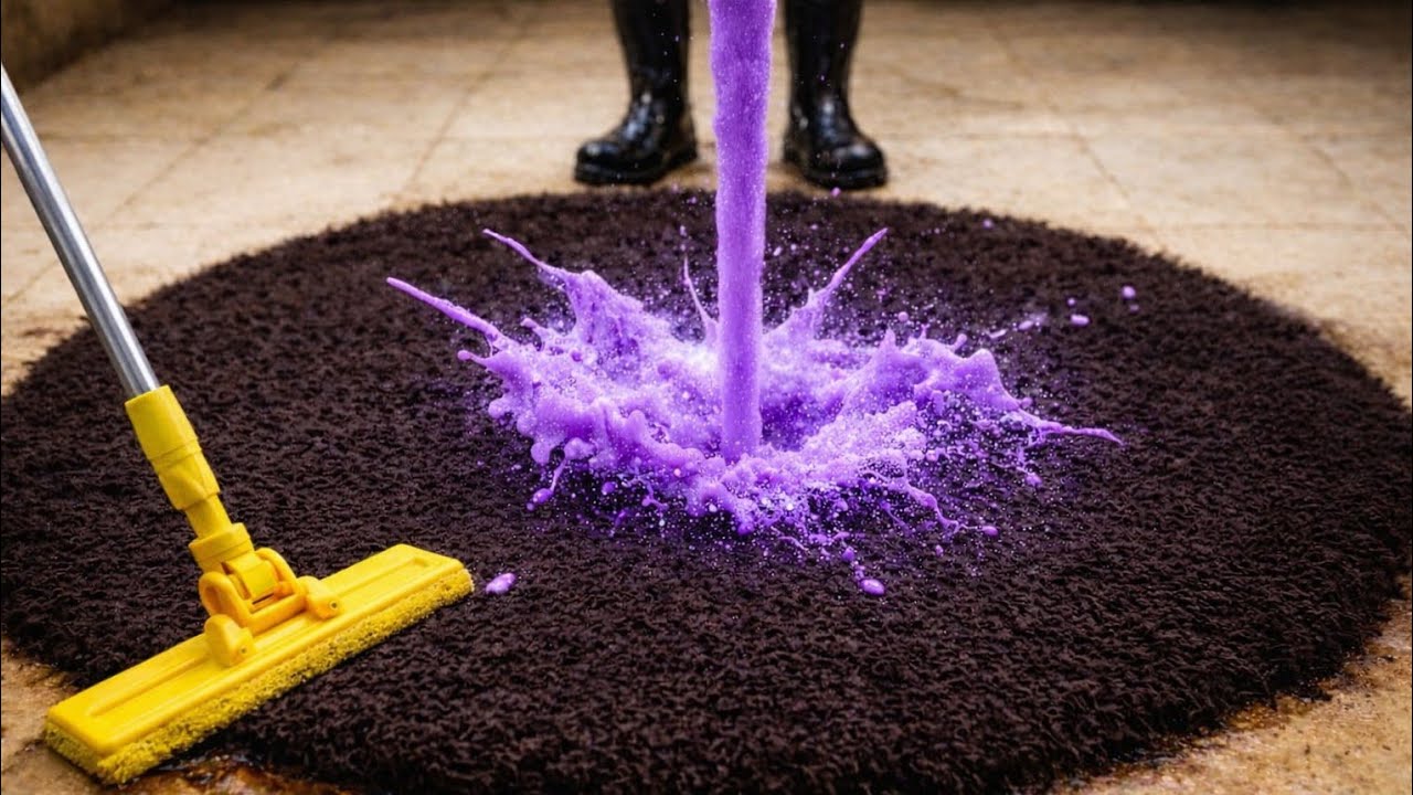 This Shaggy Rug Cleaning Is Relaxing But Shockingly Satisfying | ASMR Deep Clean INSANE Dirt Removal