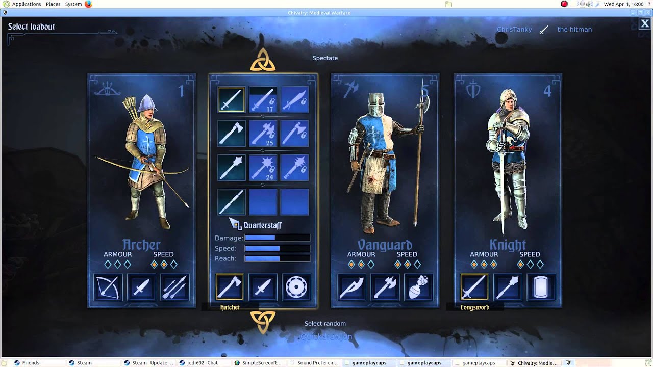 Skookiesprite and Jedi692: CHIVALRY! April 1 2015