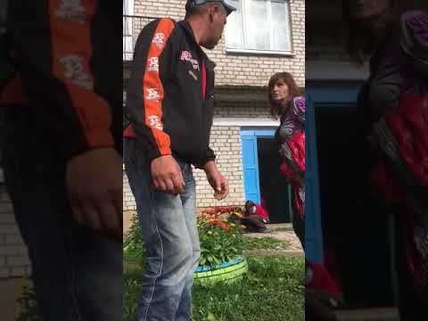 Драка на деревне! На селе, пьяные драки.Дюк и Галя ))))