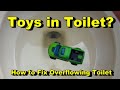 Toys in Toilet - Best Way to Unclog Toilet Bowl