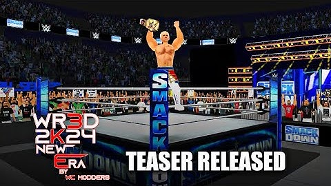 Wr3d New Mod :| Wr3d 2k24 New Era Teaser Released | WWE 2k24 For Android | By Wc Modders |