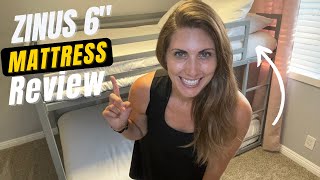 Zinus 6 Inch Ultima Memory Foam Mattress Review - Pressure Relief & CertiPUR-US  Bed-in-a-Box