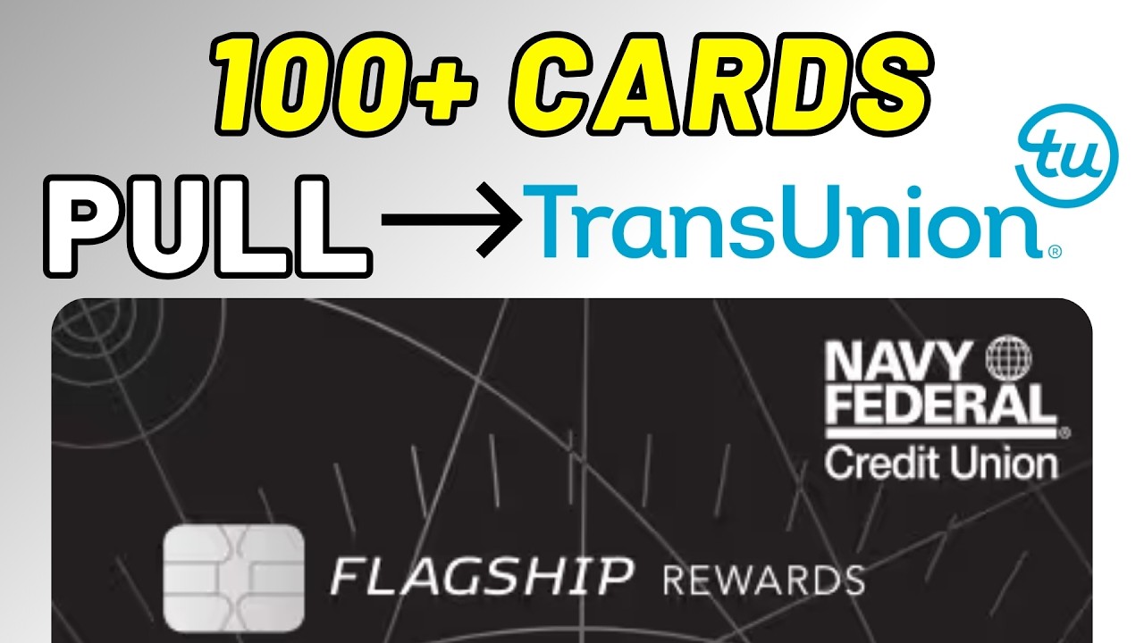 100+ Credit Cards That Pull TransUnion ONLY - YouTube
