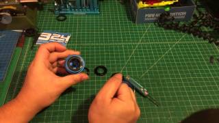 【ミニ四駆】Tamiya Mini 4wd 324 object wheel piercer review and instruction