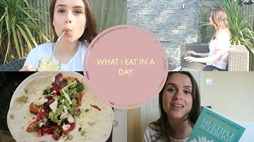 WHAT I EAT IN A DAY | MS AWARENESS WEEK DAY 2