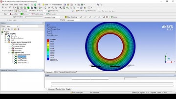 Ansys Workbench Steady state thermal 2D heat transfer problem part-3