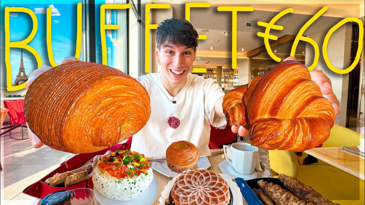 Colazione SENZA LIMITI in uno HOTEL 5 STELLE LUSSO, Croissant migliore di Parigi