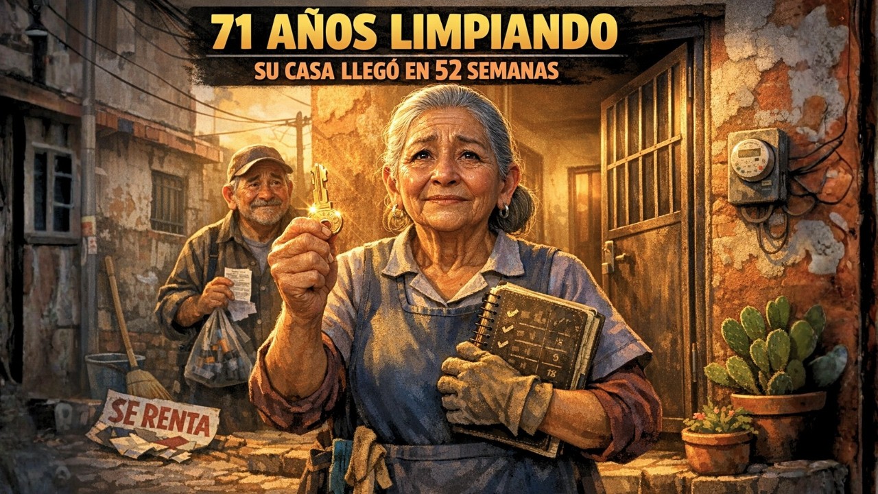 71 Años Limpiando Oficinas: LA REGLA DE LAS 52 SEMANAS que transformó su Vida en Propiedad