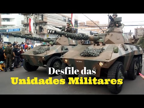 Desfile 7 de setembro 2022 Santa Maria - RS / Unidades militares e segurança pública. Parte 1