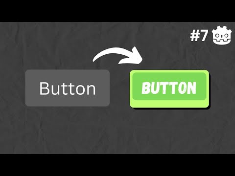 How to Make Custom Buttons in godot4 .Its easy....