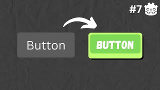 How to Make Custom Buttons in godot4 .Its easy....