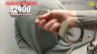 Felony at the Checkout: $2,400 Mistake Caught on Camera