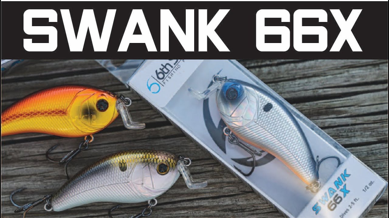 6th Sense Fishing - Shallow Crankbaits - Swank 66X