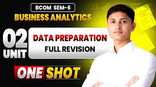 Business Analytics | Complete Unit 2 Revision | BCom Sem 6 (P/H) | Du One Short Revision Unit - 2 |
