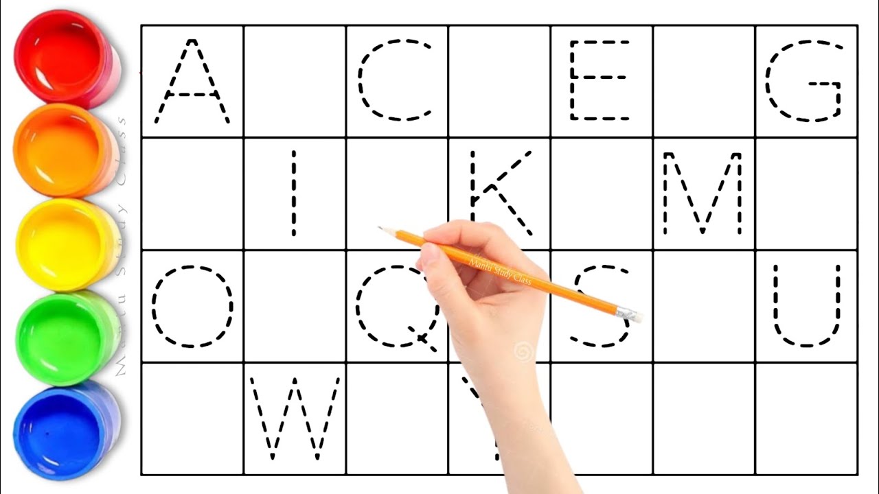 A to Z kids learn, ABCD, Alphabets, A for apple B for ball, Phonics ...