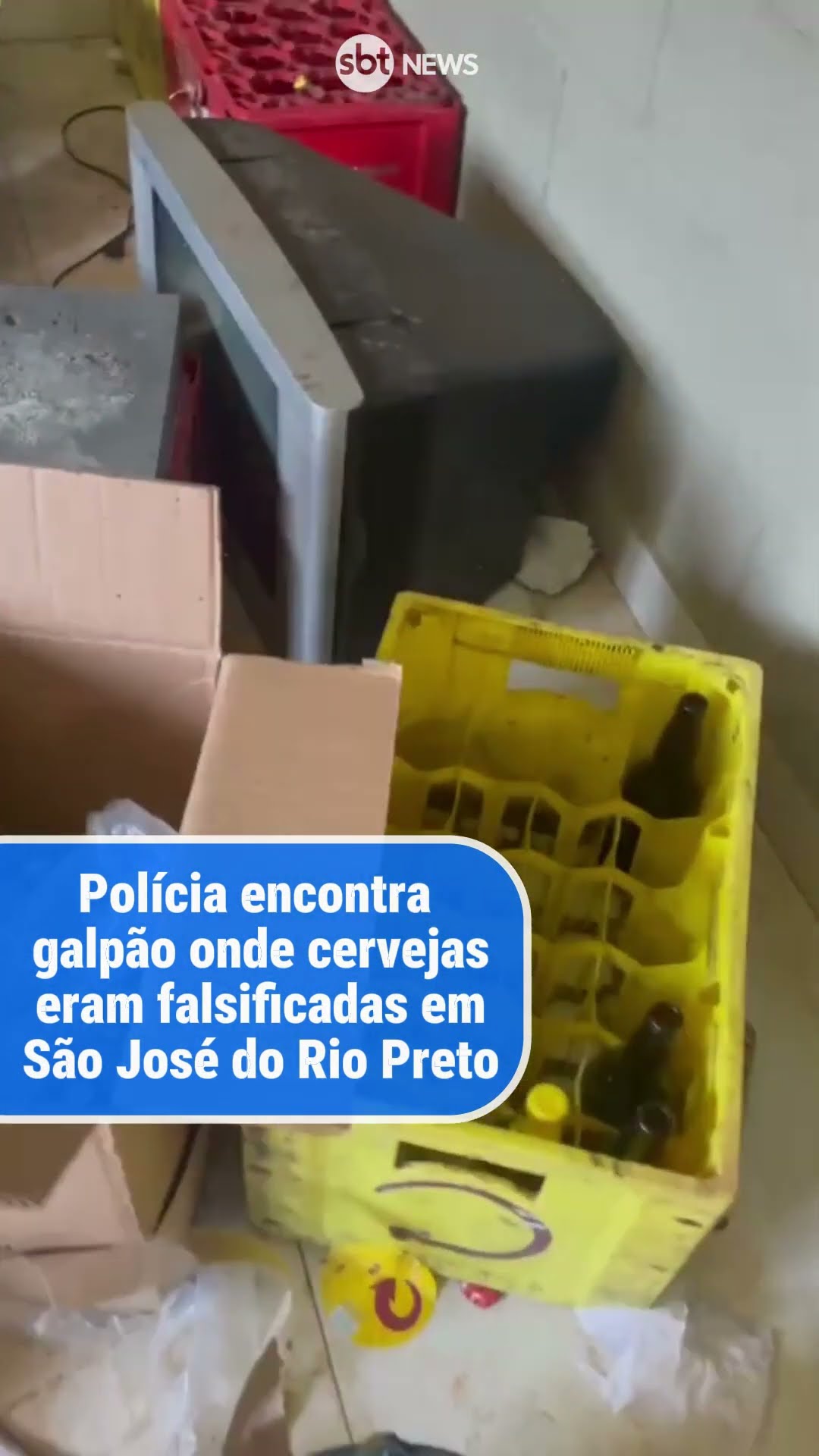 Fábrica clandestina de cerveja é desmantelada em São José do Rio Preto