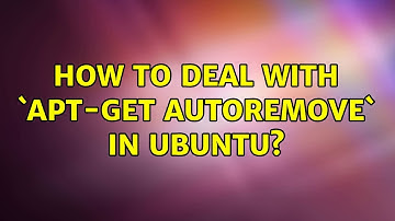 Ubuntu: How to deal with `apt-get autoremove` in Ubuntu?