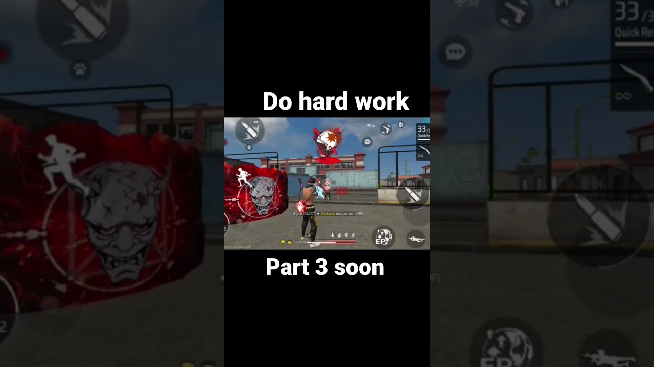 free fire attitude movement 😡😱