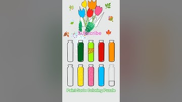 Paint Sort Puzzle 🎨 | Addictive Color Sorting Gameplay #Shorts #gaming #Like #subscribe #share #yt