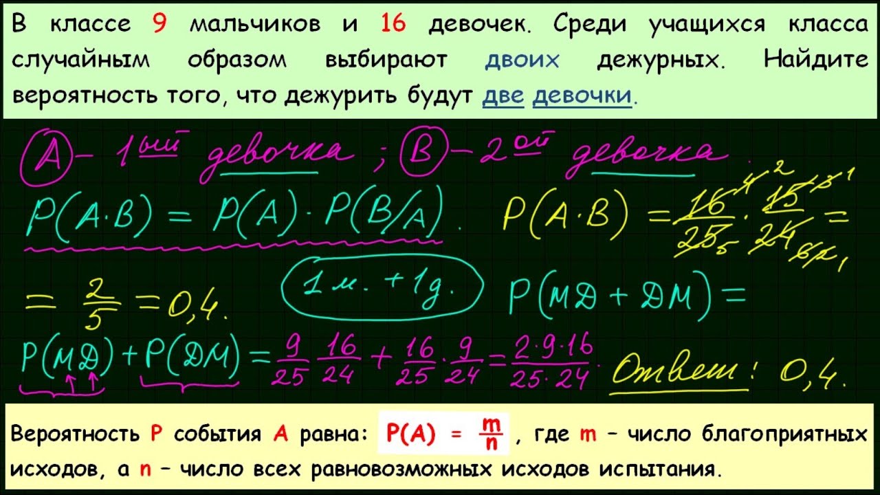 Задание 4 ЕГЭ по математике. Урок 35