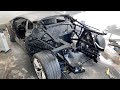 Painting the Huracan Frame and Building Carbon Fiber Doors