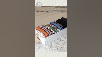 Closet organization hack: Organize deep shelves like a PRO