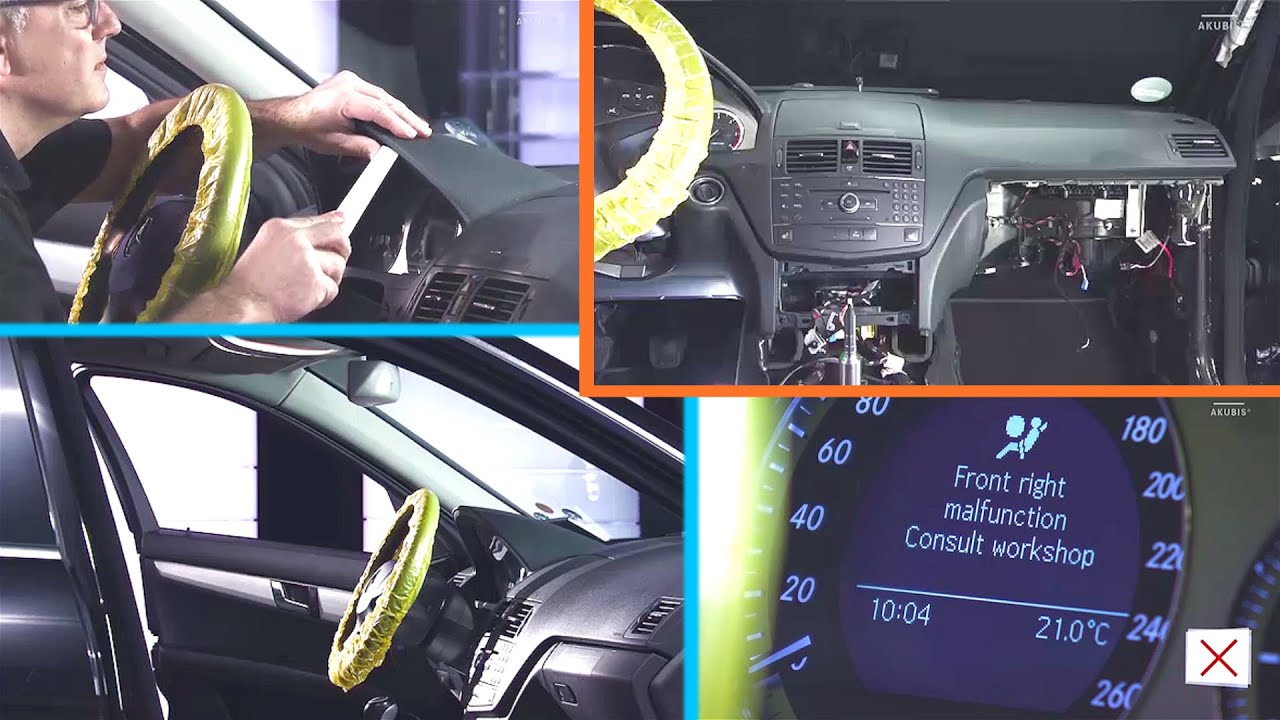 How To Remove And Install The Passenger Side Airbag Unit On Mercedes how-to-remove-and-install-the-passenger-side-airbag-unit-on-mercedes