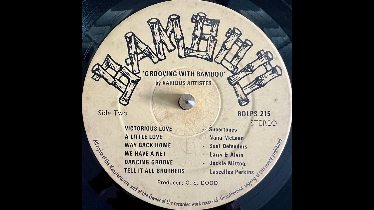 JA 7” Dancing Groove - Jackie Mittoo JACKIE MITTOO - DANCING GROOVE - Ninja Records