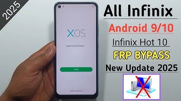Infinix Hot 10 Google Lock Unlock - Infinix All Android 10 FRP Bypass Without Pc 2025