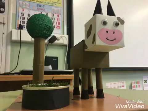 Maquetas con cuerpos geométricos - YouTube