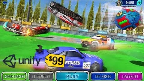 Source Code Rocket Car Soccer League: Car 2024 for Unity 3D By $99