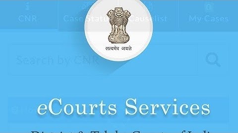 e Court services app ko kaise use kare full details.