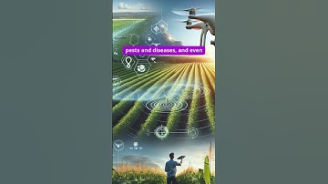 How Drones Are Revolutionizing Farming! 🚁🌾 #farming #agrifuture #automobile