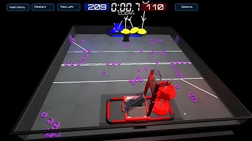 destroying Mactar (VEX Tipping Point 319 Driver Skills | xRC Sim)