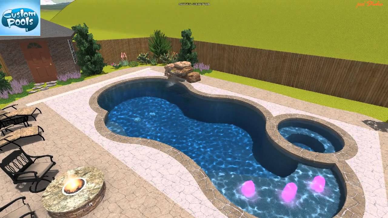 Pool Spa Combo W Autocover You Pool Spa Combo W Autocover