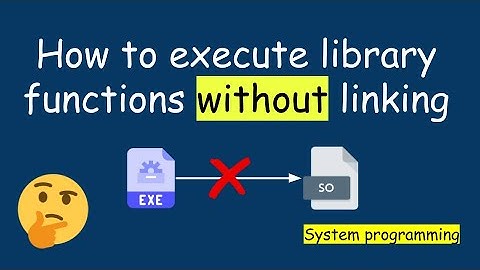 How to call shared library method without linking It