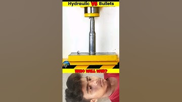 Hydraulic Press Vs Bullets Of Different Countries #shorts #uniqueexperiemnt #whatif #मजेदारवीडियो