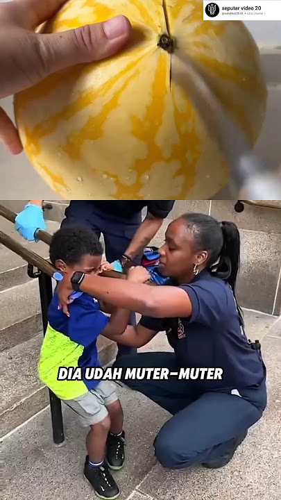 Kepala Bocah itu Terjepit di Antara dua Besi 😱🥺 #shortvideo #jangkauanluas #sorotan #viral