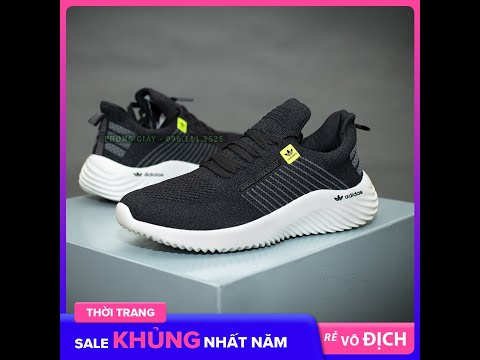 Giày Thể Thao Nữ Màu Đen - Giày Sneaker Nữ Giày Thể Thao Nữ A30 Màu Đen Trắng