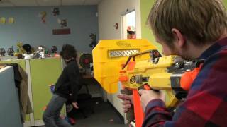 NERF Stampede Heavy Blaster from ThinkGeek