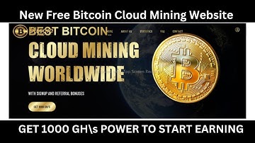 New Free Cloud Mining Website 2022 | Bitcoin Cloud Mining Website | Crypto Mining | freebitcoins.pro
