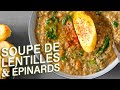 Recette de soupe de lentilles  pinard  pankaj sharma