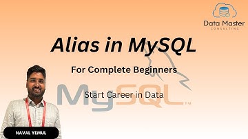 23. Alias in MySQL | Introduction to MySQL