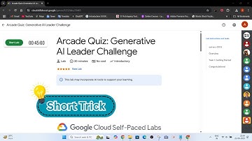 Arcade Quiz: Generative AI Leader Challenge || Lab Solution || Google Cloud Arcade 2025 🎮