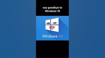 End of Windows 10 😢 #shorts