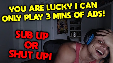 Tyler1 on Viewers Crying about ADS